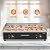 ROVSUN 30" Electric Countertop Flat Top Griddle, 3000W Electric Griddle, Teppanyaki Grill Stainless Steel with Adjustable Temperature Control 122°F-572°F for Home Restaurant Commercial