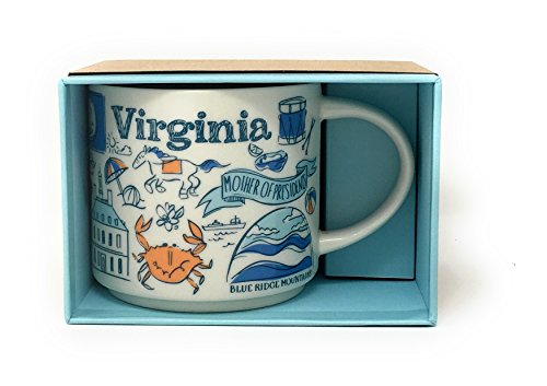 Taza Starbucks Been There Series 14 onzas Azul miniatura 6