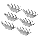 Supports d'étagère argentés - l'installation et le démontage de ce produit sont simples et pratiques, grâce aux outils inclus, au renfort d'angle