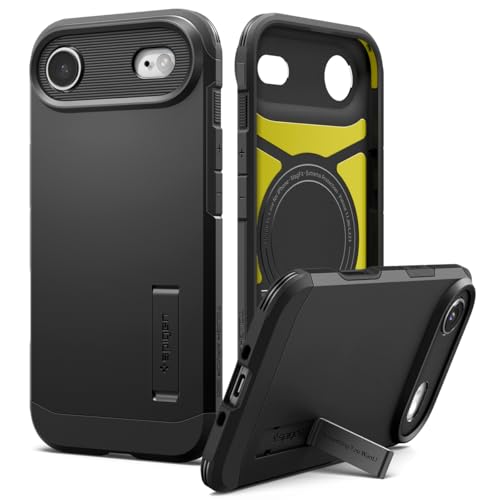Image of Spigen Tough Armor MagFit for iPhone 17 Air Case, Black