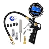 Indicatore di pressione pneumatici 200psi Retroilluminazione display LCD digitale per pres...