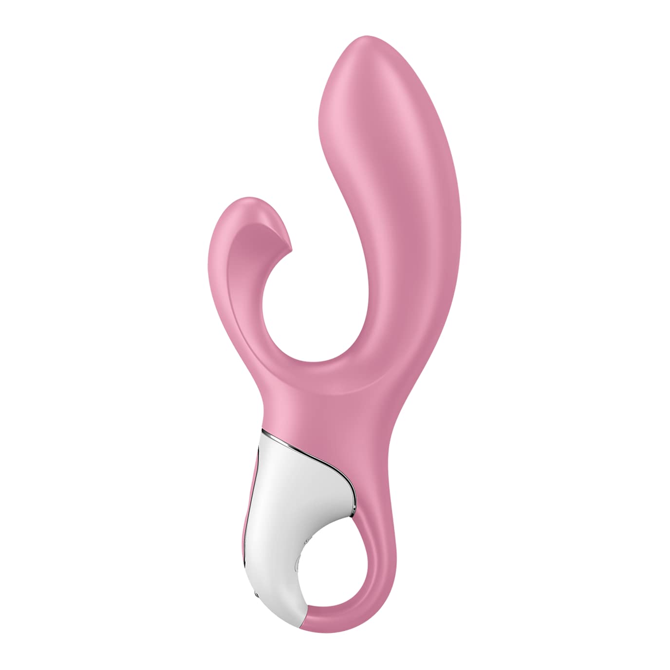 Vibrador Satisfyer Air Pump Bunny 2 | Con eje inflable | Silicona agradable a la piel | juguetes sexuales para mujeres | 12 modos de vibración | Vibrador de ondas de presión para mujeres