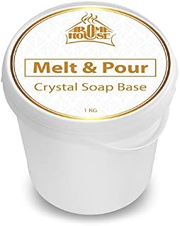 Soap Base Melt and Pour Crystal ST 1000g - 1Kg - Glycerin Soap - Raw Soap - Transparent - Handmade - Nice Gift