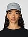 Nike Dri-Fit Club Unstructured Featherlight Cap, Particle Grey/Black, Small/Medium