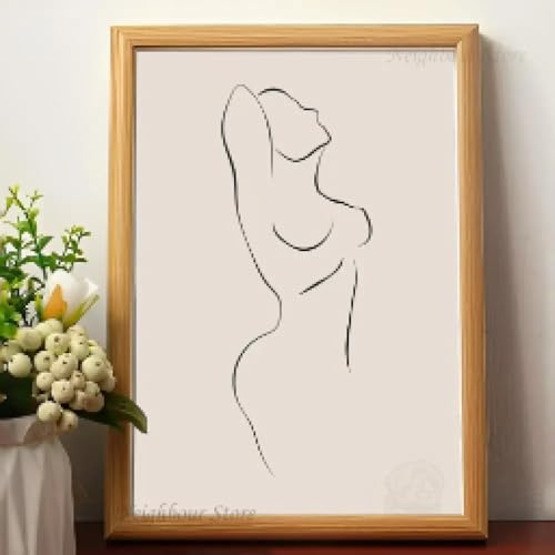 Affiches art peintures murales abstraites impression toile 70x100cm - 3