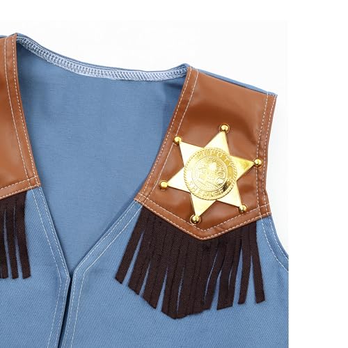Disfraz Completo Vaquero para Niños 3-4 Años miniatura 4