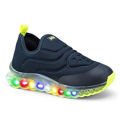 Tênis Infantil Menino Bibi de Luz Roller Celebration Azul Naval-30