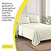 1500 Supreme Collection California King Sheet Sets Ivory - Luxury Hotel Bed Sheets and Pillowcase Set for California King Mattress - Extra Soft, Elastic Corner Straps, Deep Pocket Sheets Ivory