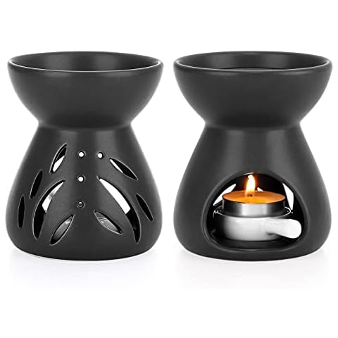 BSTKEY Ceramic Essential Oil Burner Set Cover