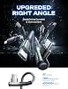AINOPE Cable USB C 60W 5 paquetes 3.3+3.3+6.6+6.6+10 pies, cable C a C de carga rápida, cargador Type C de carga rápida, ángulo recto para cargar compatible con iPhone 17 Pro Max, Samsung, iPad, MacBook 4