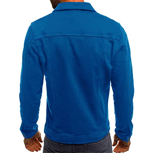 Veste en jean ajustée à revers Kelsiop noir vêtement décontracté