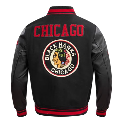 Image of Pro Standard Mens NHL Retro Classics Varsity Jacket