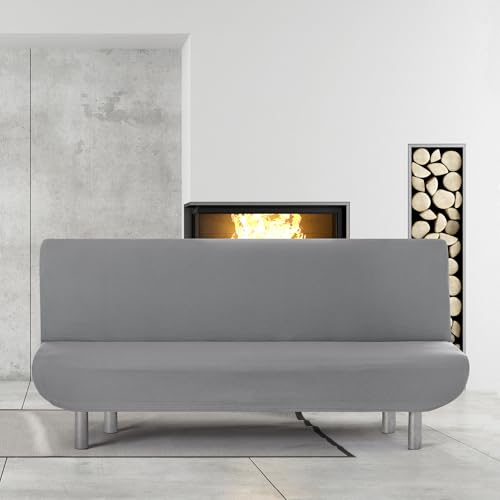 Housse de canapé Bronx 3 places clic-clac protectrice extensible - 4