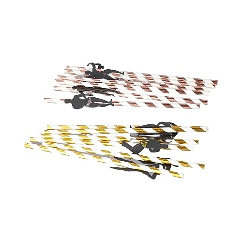 Vctitil 12 pitillos decorativos reutilizables de papel miniatura 4