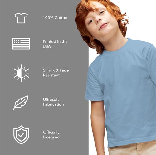 Popfunk Classic Paw Patrol Mighty Pup Kids T-Shirt for Youth Toddler Boys and Girls Collection4