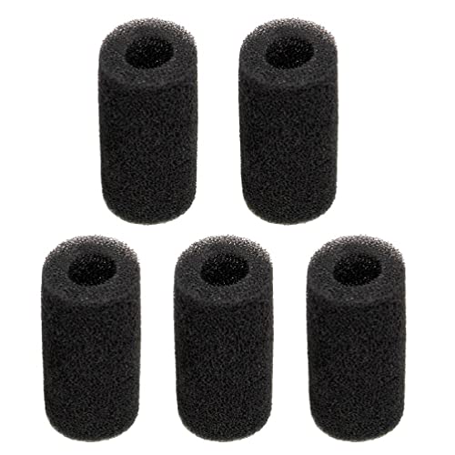 WUURAA Lot De 5 Éponges Pré-filtres pour Aquarium Fluval Edge Couleur Noire Rouleaux De Mousse Pré-Filtre Éponges pour Poissons D'aquarium pour Filtre...