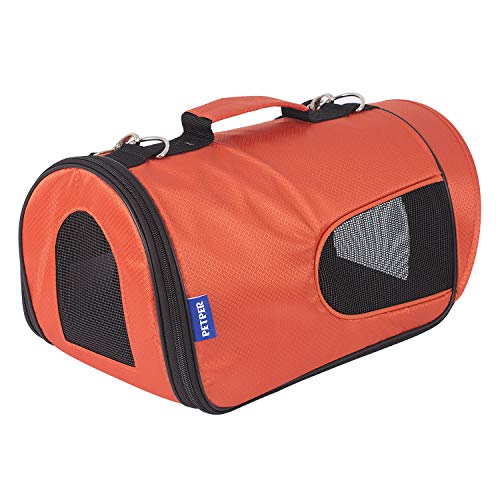 Petper CW-129 Cat Carrier Airline Approved Pet Soft Sided Carrier for Cat Small Dog Outside Travel Bag