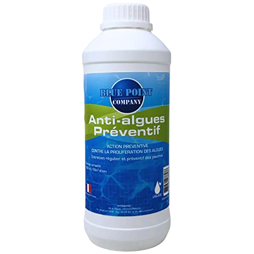 Algicide Anti-Algues Piscine, rattrapage Eau Verte │Anti Eau Verte/Trouble, Traitement Anti-algues │Produit Double Action Contre la Formation des algues...