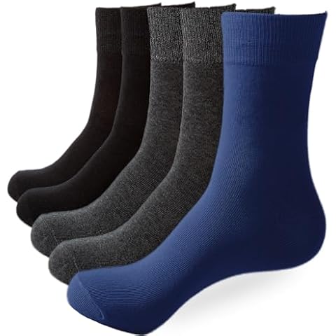 Hocerlu Men's Breathable Cotton Dress Socks Cover