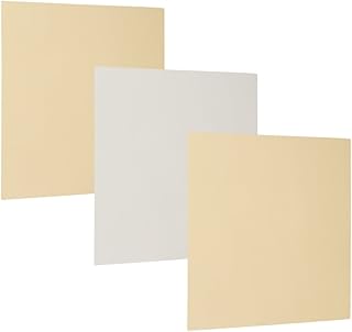 FunCakes - kwadratowe podkładki kartonowe – srebrne/złote – różne rozmiary – 3 sztuki (20 x 20 cm)