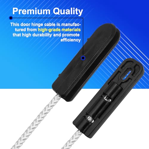 Leewardship Dishwasher Door Hinge Cable Assembly - For LG (Pack Of 2), White