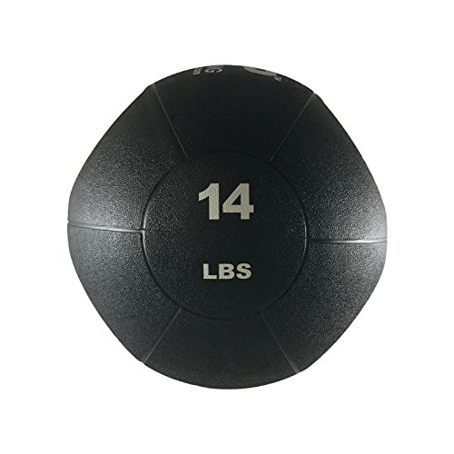 Tap Double Handle Medicine Ball- 4 Pound | Rubber Weighted Ball With Dual Grip For Abdominal And Plyometric Training #TOP1