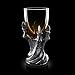 3D Dragon Claw Goblet, Personality Whiskey Resin Game of Thrones Goblet Replica Chalice Resin Glass Wine Glass