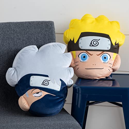 Club Mocchi Mocchi - Mega Kakashi Plüschtier 38cm von Nintendo, super weiches Kissen, Schlafzimmer-Accessoires für Sammler sowie Mädchen und Jungen ab 3 Jahren