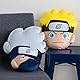 Club Mocchi Mocchi - Mega Kakashi Plüschtier 38cm von Nintendo, super weiches Kissen, Schlafzimmer-Accessoires für Sammler sowie Mädchen und Jungen ab 3 Jahren