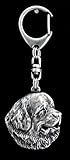 59.85 Neufundländer, Silber gepunzt 925, Hund, Silber, Schmuckanhänger, Anhänger, Schlüsselanhänger, Limitierte Edition, Art Dog