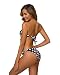 Annafiiore - Bañador de diseño italiano, verano 2019, bikini de lunares, bikini...