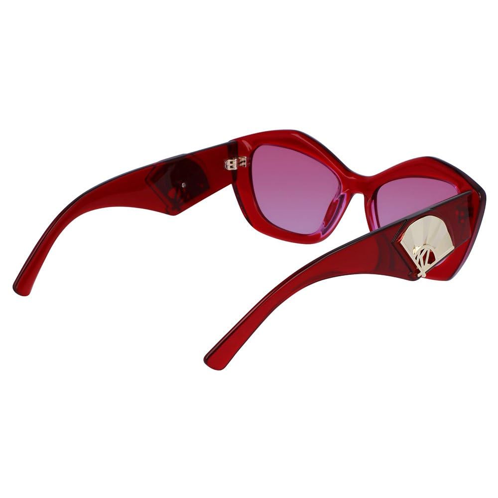 Karl Lagerfeld KL6127S Okulary przeciwsłoneczne, Kobiety, Wielobarwny (Wielobarwny), Jeden rozmiar