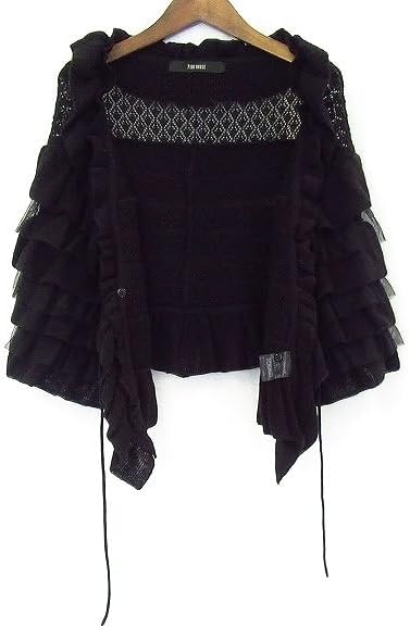 新品未使用　ピンクハウス　レースのケープ　黒 新品未使用 ピンクハウス レースのケープ 黒 PINK HOUSE ブーツ レース