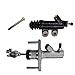 WFLNHB Clutch Master & Slave Cylinder Kit Replacement for Honda Civic 92-00 Acura Integra Manual Transmission 46920-SR3-A01 94-01