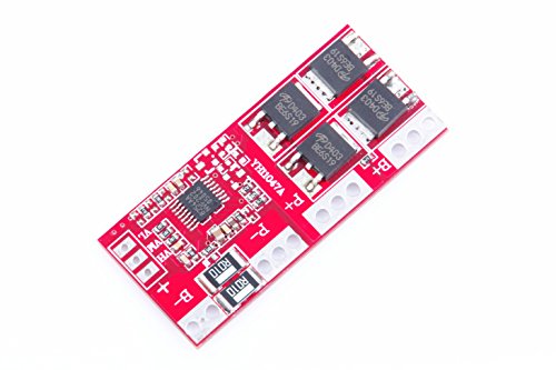 Knacro 4S Li-Ion Lithium Battery Charger Protection Board 14.4V 14.8V 16.8V Overcharge Over-Discharge Overcurrent Short-Circuit Protection Circuit Board Automatic Activation #TOP6