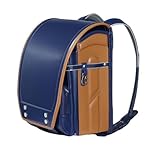 [Deerou] 防水軽量デニムランドセル 男子用 ランドセル 女子用 背骨保護 GPS付き Coolデニムシリーズ A4フラットファイル対応 (ロイヤルブルー)