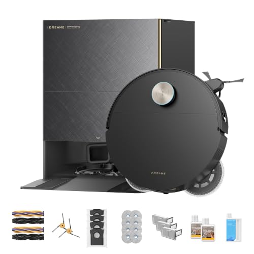dreame X60 Max Ultra Complete Robot Vacuum and Mop, Dual Al...