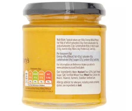Sainsbury's English Mustard 185g - Perfect to give your sandwiches, dressings or dips a kick. image 2
