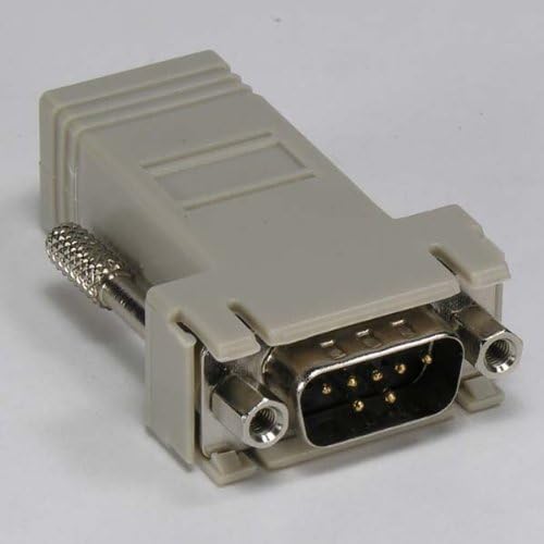 GadKo DB9 Male to RJ45 Preassembled Modular Adapter w/Hex Nut