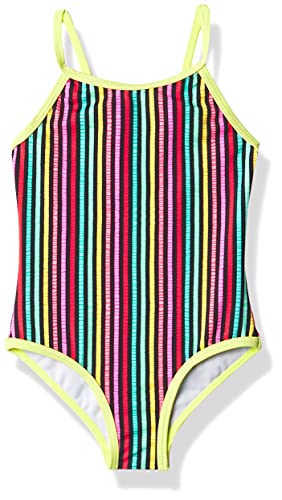 Image of kensie Girls' Stripe One Piece Swimsuit
