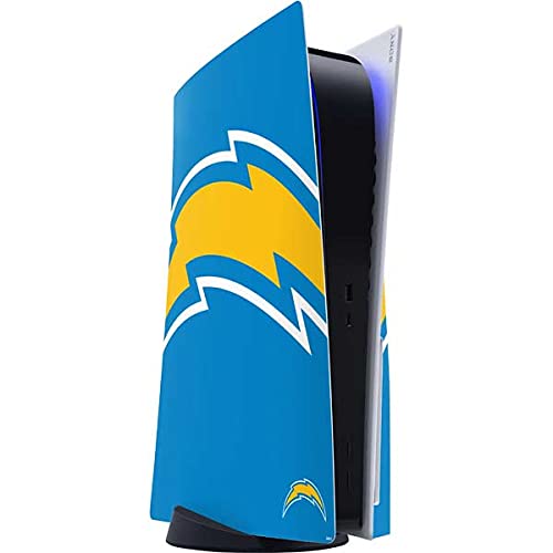 Skinit Decal Gaming Skin Compatible with PS5 Console - Officially Licensed NFL Los Angeles Chargers Large Logo Design