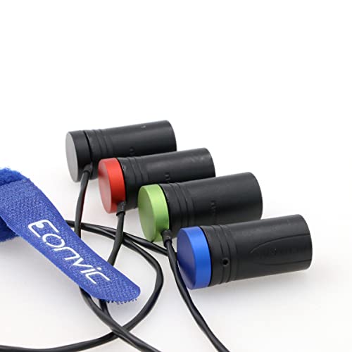 Cable de audio XLR a Jack 3.5mm ángulo recto 45 cm miniatura 4