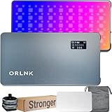 6.5' Portable RGB Video Light (4000mAh, 2500-9000K, Soft Diffuser, Simplified Button) for Photographer Content Creator | ORLN'K