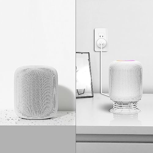 Accesorios Apple HomePod 1 2 soporte pared blanco con gestión de cables JT04 estante altavoz 6