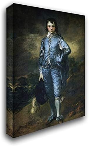 The Blue Boy (Portrait of The Jonathan Buttall) 18x24 Gallery Wrapped Stretched Canvas Art by Thomas Gainsborough