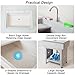 Utility Sink Laundry Tub for Washing Room, Free Standing Sink with Removable Washboard, for Household Laundry, Gardening Tool Cleaning, pet Grooming, Art Studio(64cm/25in)