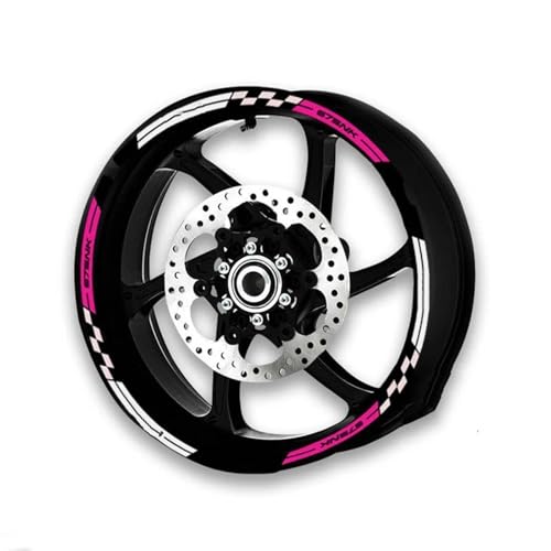 Autocollants réfléchissants moto imperméables jantes CFMoto 675NK