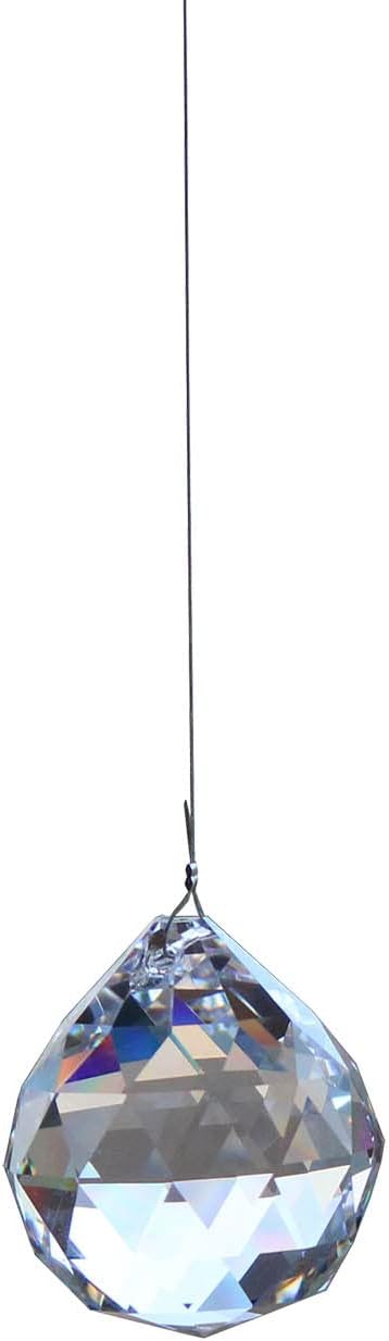 ヴァルハラ　スワロフスキーシリーズ Asfour Simple Line 1.6 inches (40 mm) Sun Catcher Asfour Crystal