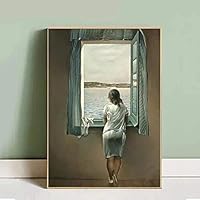 【額縁付き】 A2 ポスター サルバドール・ダリ 女性 額縁付き】 A2 ポスター サルバドール・ダリ 女性 Amazon.co.jp