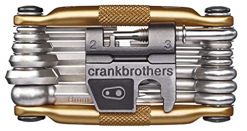 Crankbrothers M19 Bicycle Multi-Tool Gold, 2 Pack